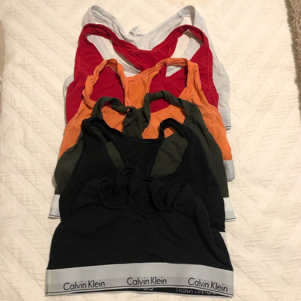 Calvin Klein bralettes